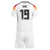 Original Trikotsatz Deutschland Sane 19 Heimtrikot EURO 2024 Für Kinder